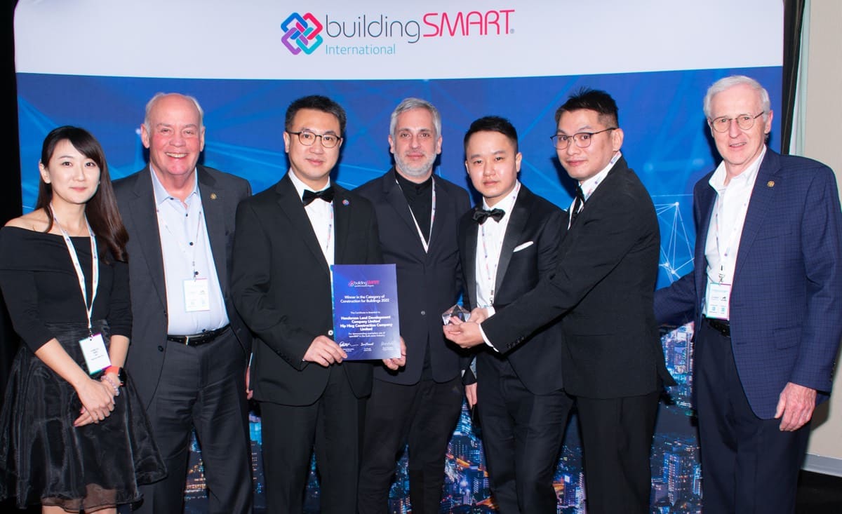 Construction for Buildings Winner: Construction for Buildings<br>
The Henderson - openBIM Driven Landmark Project<br>
Henderson Land Development Company Limited, Hip Hing Construction Company Limited, Hong Kong, China